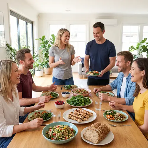 Balanced Meal Gathering for Health-Conscious Individuals