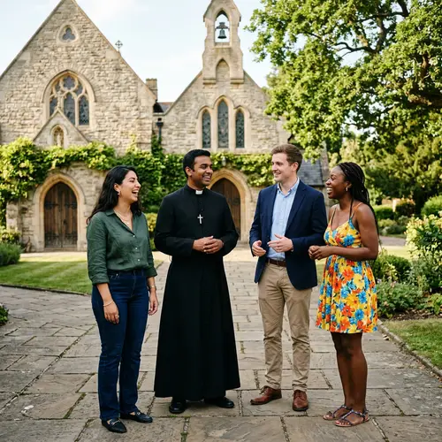 Diverse Group of Friends Enjoying Outdoors | Heartwarming Image