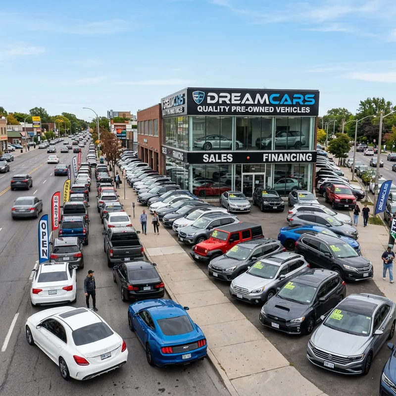 Explore DreamCars Dealership | Diverse Selection of Car Brands