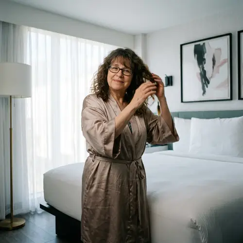 Sexy 58-Year-Old Jewish Mother in Detailed Style