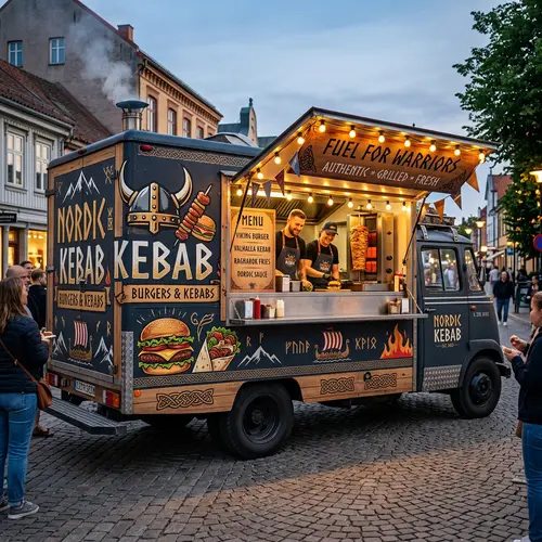 Nordic Kebab Food Truck Design Ideas