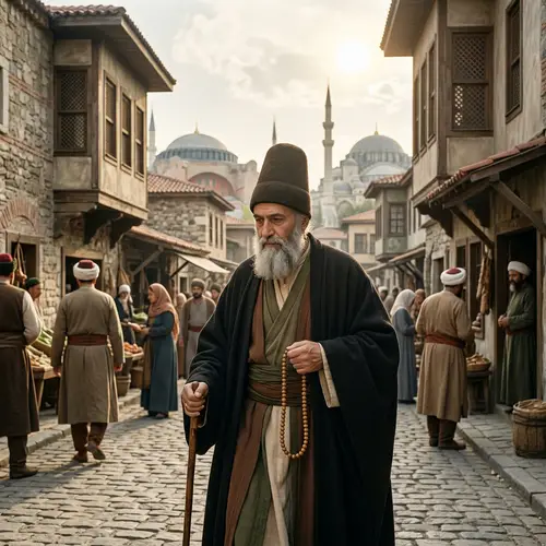 Sufi in Istanbul: 16th Century Depiction