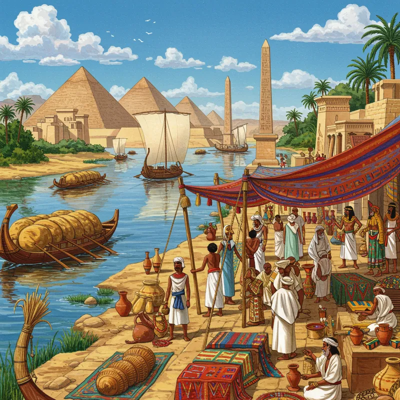 Transportation and Trade in Ancient Egypt