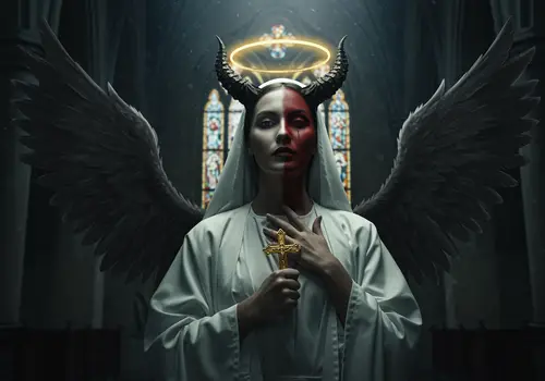 The False Saint: Duality of Womanhood