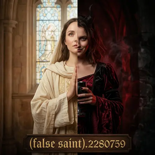 The False Saint: Duality of Womanhood