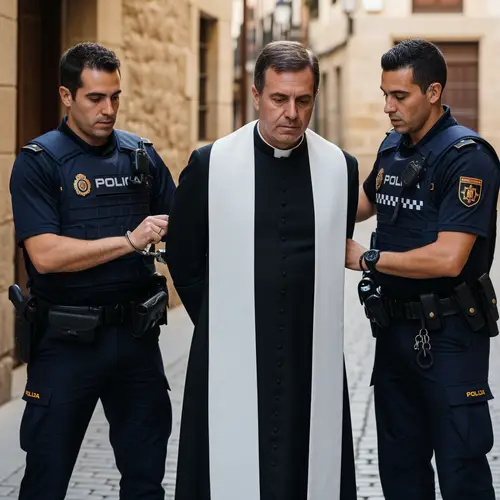 Catholic Priest Arrested by Spanish Police