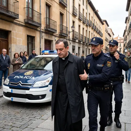 Catholic Priest Arrested by Spanish Police