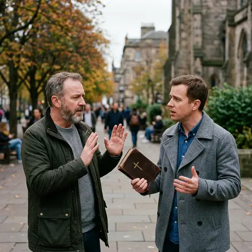 Man Rejects Another's Bible-Based Beliefs