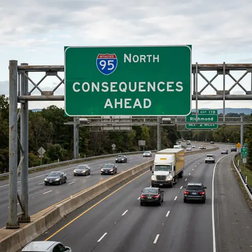 Consequences Ahead - Stay Alert on the Road