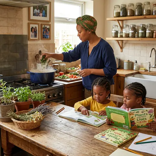 Herb Cooking with Kids: A Fun Kitchen Experience