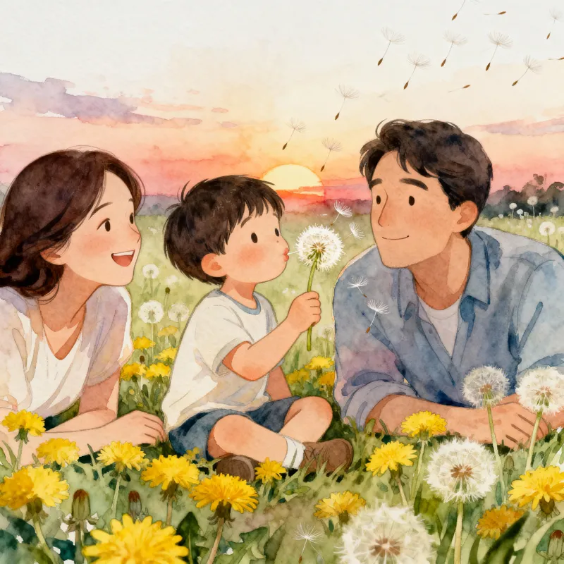 Dreamy Watercolor Illustration for Children's Books