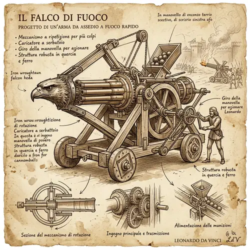 Da Vinci Style Weapon Design Project