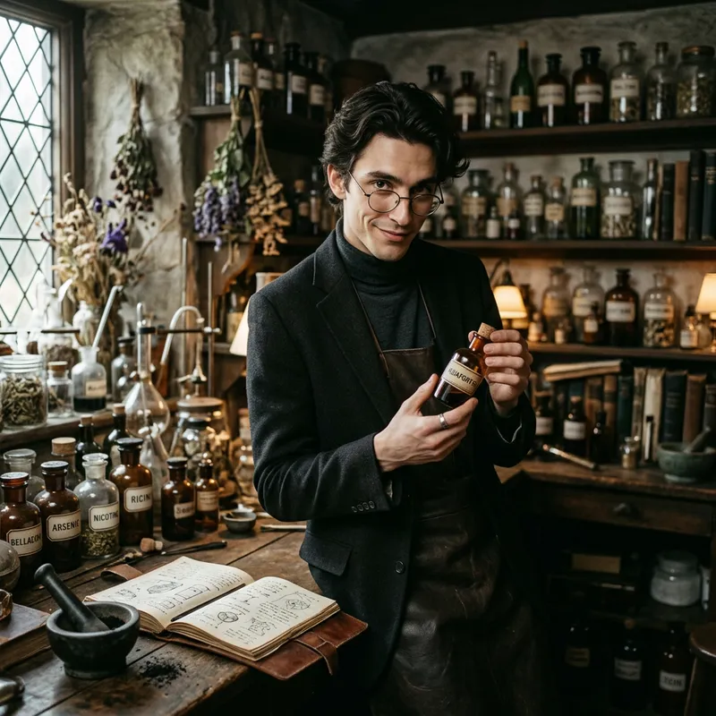 Tall Poison Specialist with Wise Expressions | David Tennant Lookalike