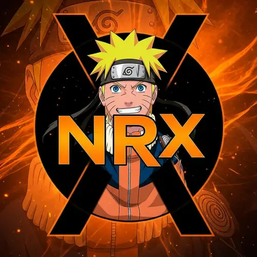 Naruto X Meme Coin Logo - NRX Symbol Design