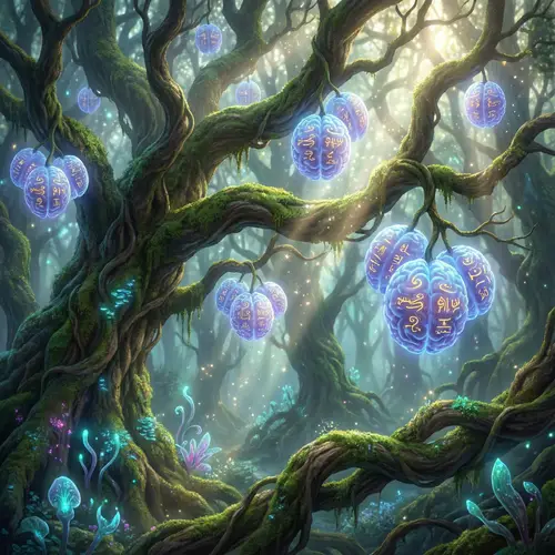 Tree Brain Fruits: A Whimsical Forest Wonder
