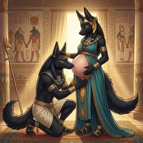 Nefertari's Journey: Pregnancy with Triplets