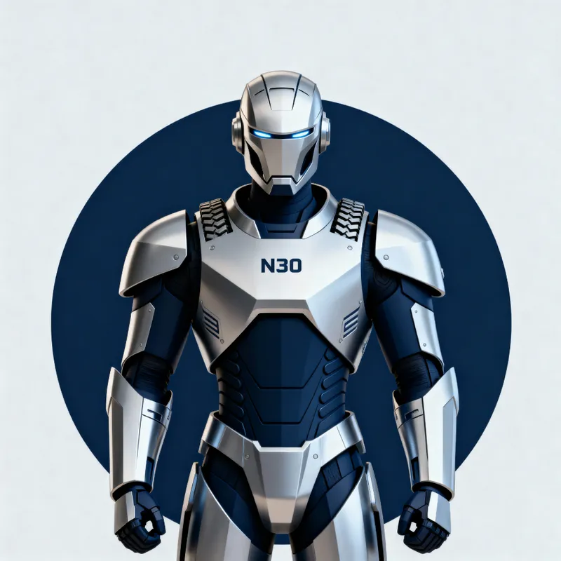 Premium N30 Tank Mascot for Social Media Branding