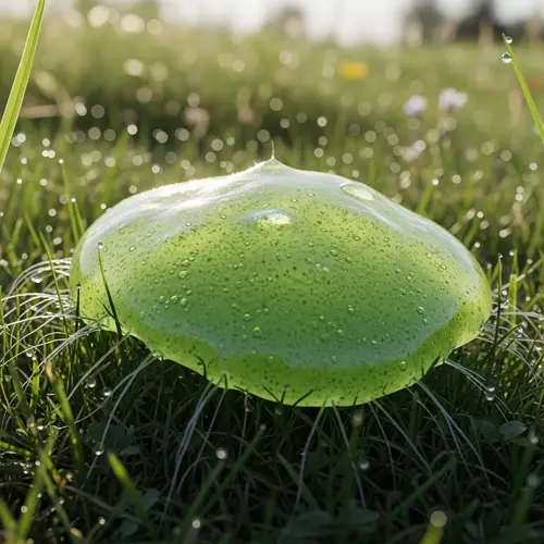 Grass-Dwelling Slime: Nature's Unique Organism