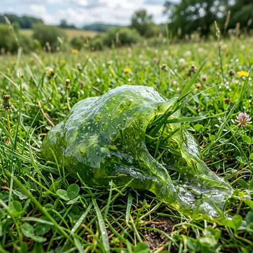 Grass-Dwelling Slime: Nature's Unique Organism