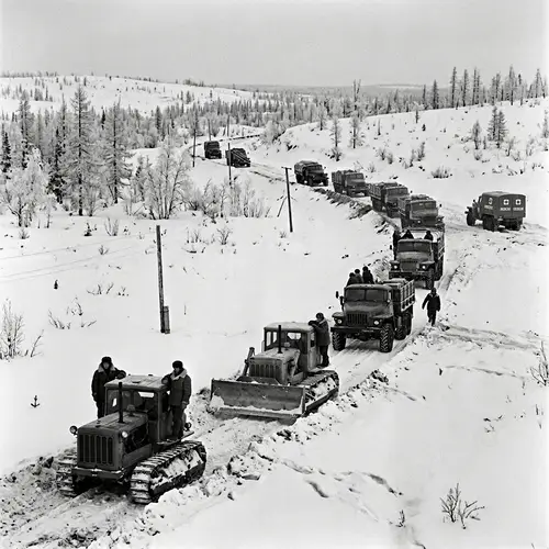 Establishment of Novy Urengoy: Pioneering Trek in December 1973