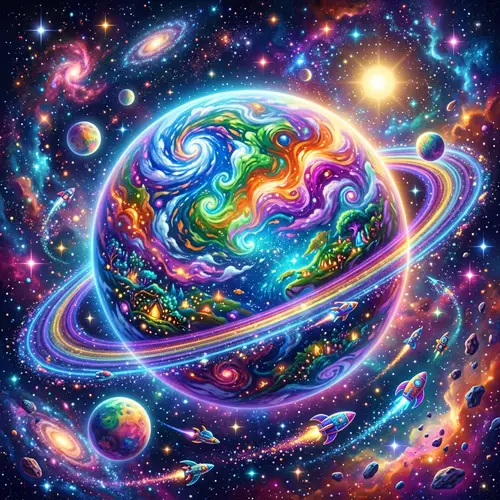 Colorful Planet Fun - Perfect Awesome Experience