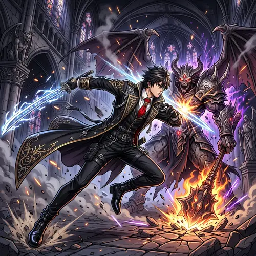 Persona 5 Akechi Boss Fight Outfit | Gothic Setting