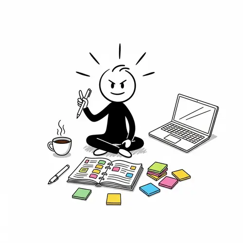 Get Organized: Stick Figure Inspiration