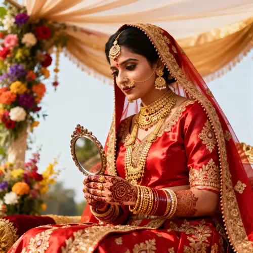 Elegant Indian Wedding Bride for Nalungu