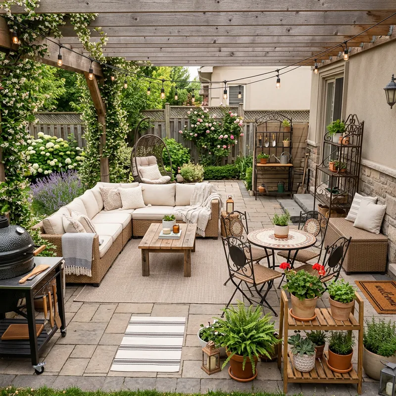 Transform Your Patio: Organized & Beautiful Setup Transform Your Patio: Organized & Beautiful Setup
