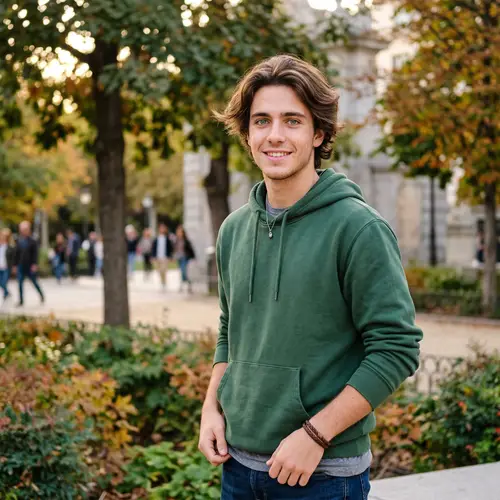 19-Year-Old with Light Eyes and Brown Hair