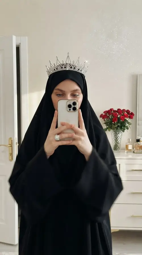 Cinematic Mirror Selfie with iPhone 15 Elegance