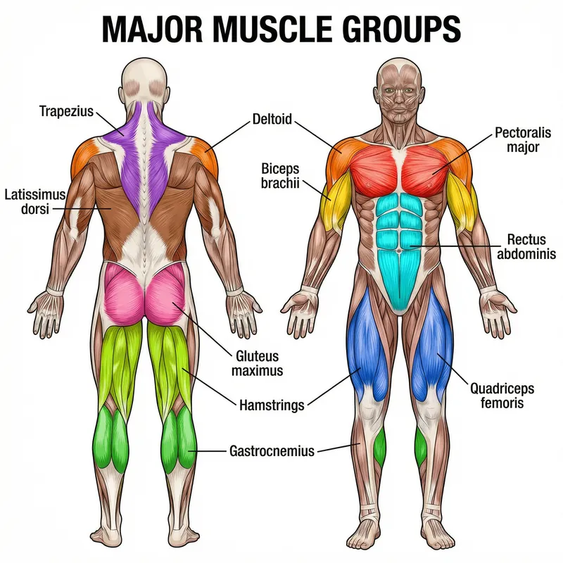 Essential Guide To Major Muscle Groups AI Art Generator Easy Peasy AI
