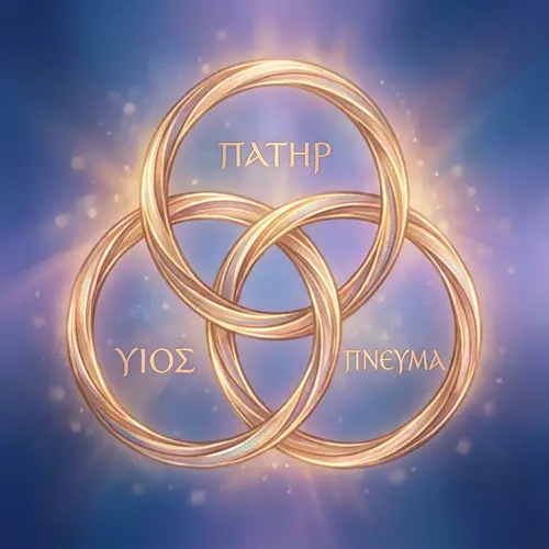 Divine Trinity Symbolic Representation