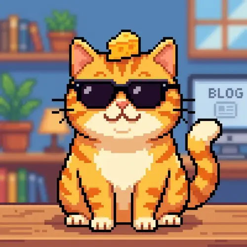 Cheese Cat with Sunglasses - Profile Pic