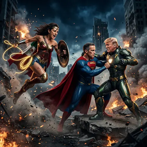 Superman vs Lex Luthor: Epic Battle of Heroes