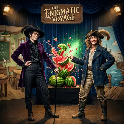 Sassy Severus Snape & Female Seafarer | Whimsical Encounter