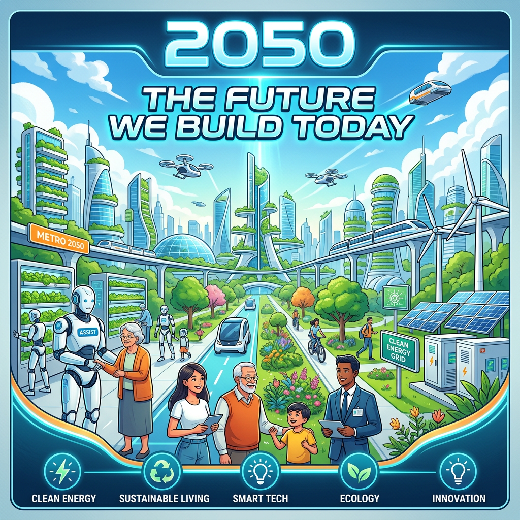 Explore the Future: Digital Artwork for 2050 | AI Art Generator