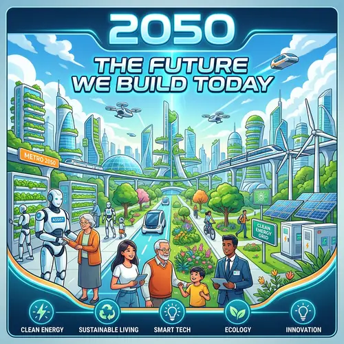 Explore the Future: Digital Artwork for 2050