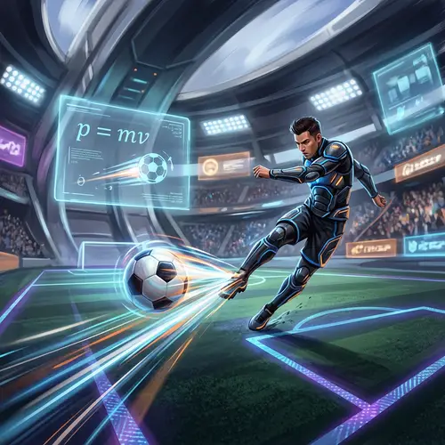 Futuristic Soccer Dynamics: A Sci-Fi Experience