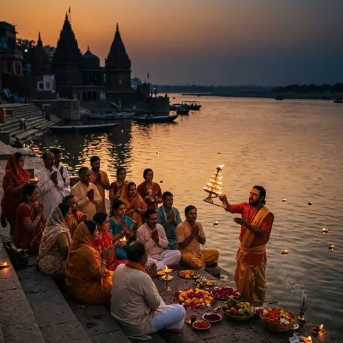 Hindu Funeral Rituals by the River