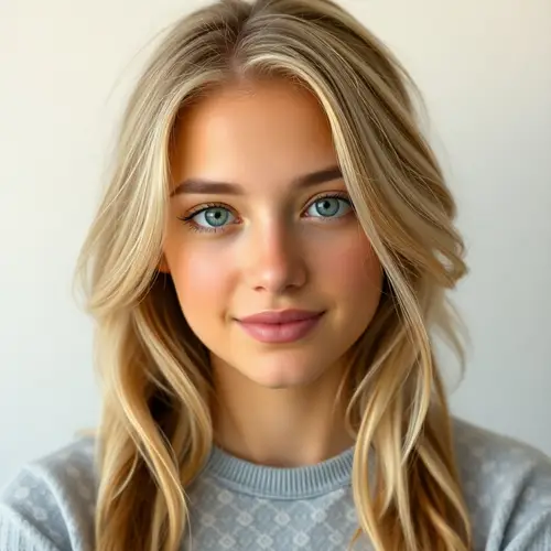 Empathetic 19-Year-Old Blonde Leader