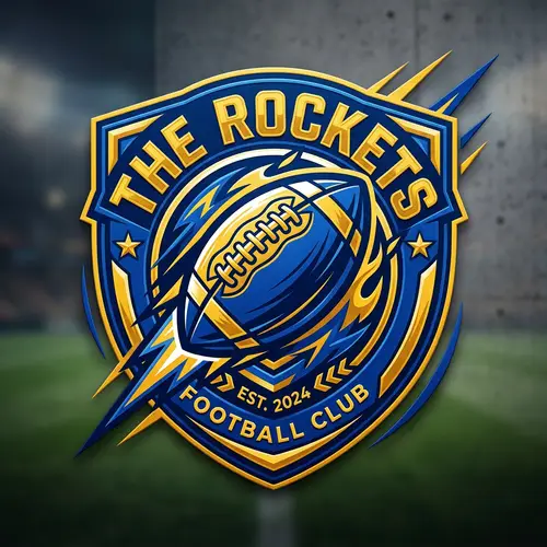 Custom Football Team Logo Design