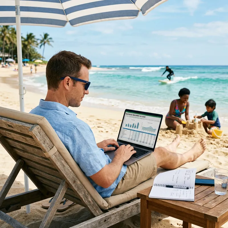Beachside Accounting: Manage Finances on QuickBooks by the Sea