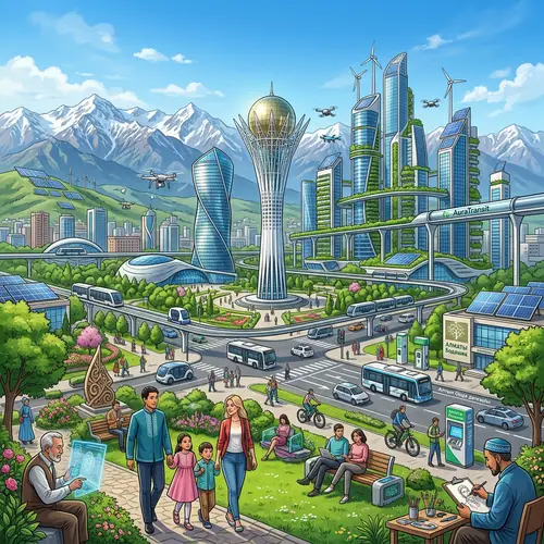 Futuristic Kazakhstan: A Vision for 2028