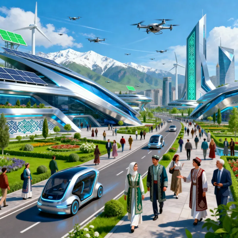 Futuristic Kazakhstan: A Vision for 2028 Futuristic Kazakhstan: A Vision for 2028