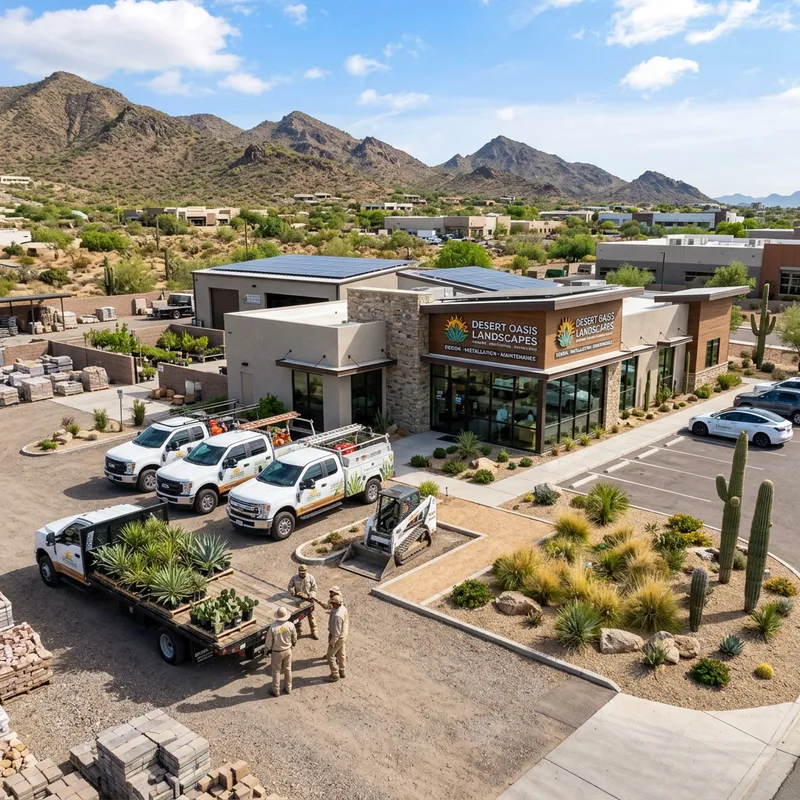 Desert Landscape Business | Modern & Professional Desert Landscape Business | Modern & Professional