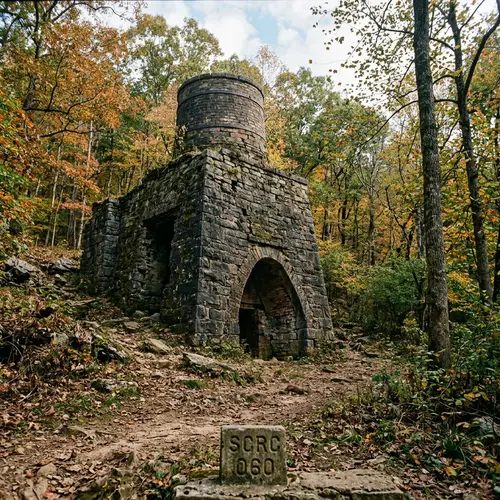 Historic Iron Furnace in Cumberland Furnace, TN