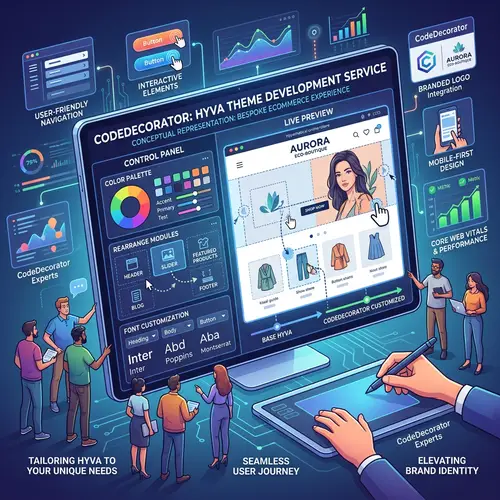 Custom Hyva Theme Development by CodeDecorator