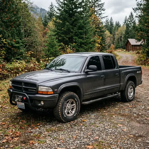 2002 Dodge Dakota 4x4 Dark Grey for Sale