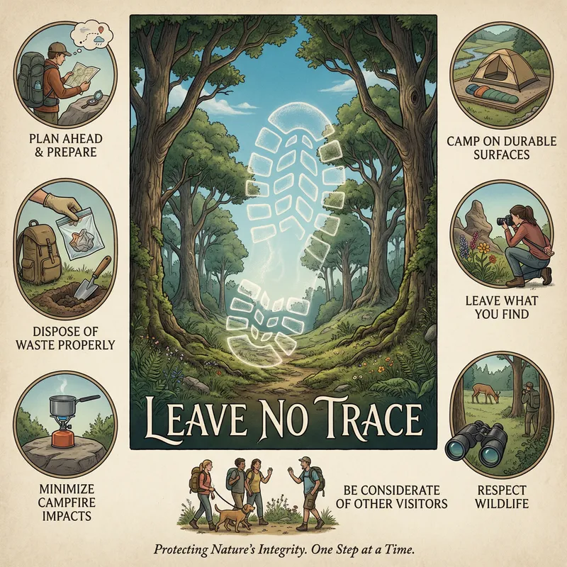 Create a Captivating Poster for The Leave No Trace Principle